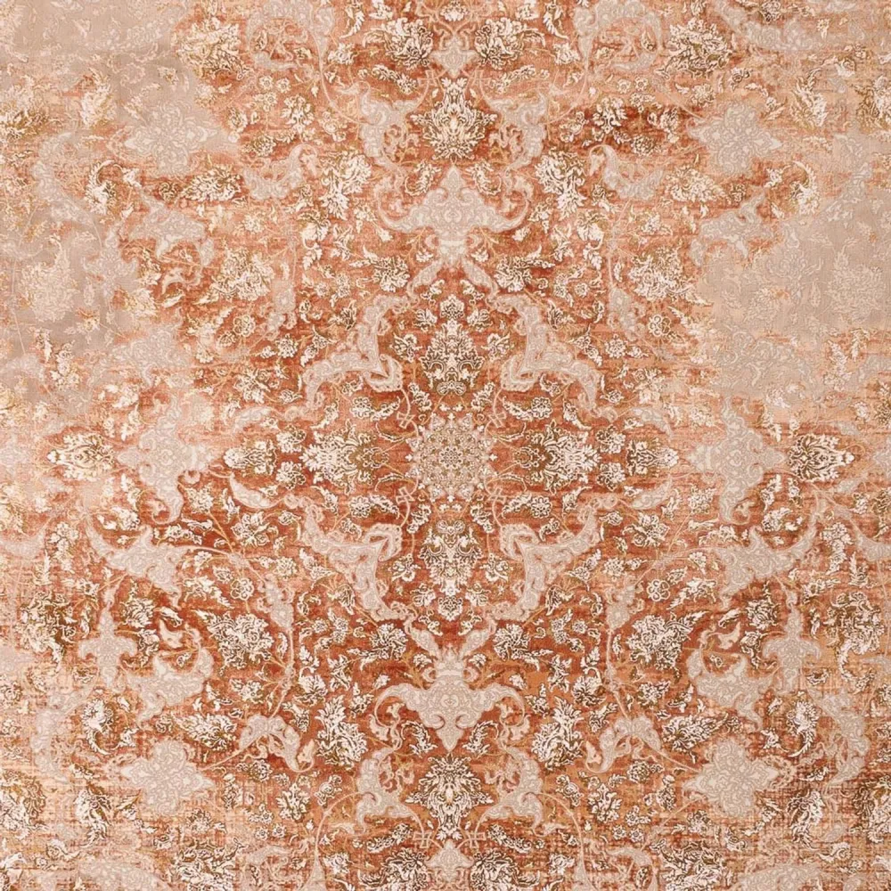 Orientalsk vevd teppe - 350 x 250 cm - mørk beige
