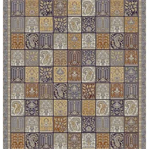 Orientalsk vevd teppe - Byzantine Boudoir - rektangulær