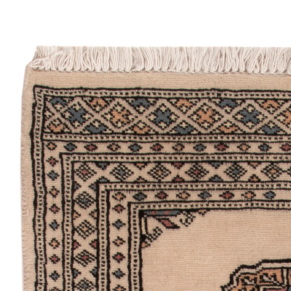 Pakistan teppe - 103 x 64 cm - krem