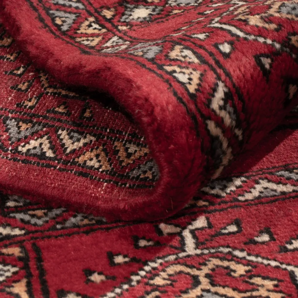 Pakistan teppe - 124 x 78 cm - rød