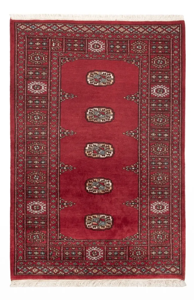 Pakistan teppe - 132 x 89 cm - rød