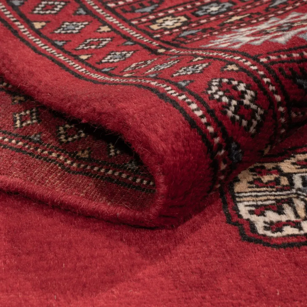 Pakistan teppe - 132 x 89 cm - rød
