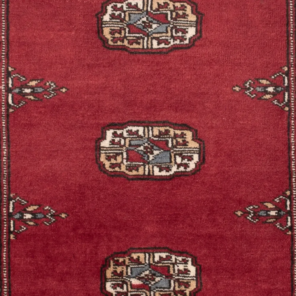Pakistan teppe - 132 x 89 cm - rød
