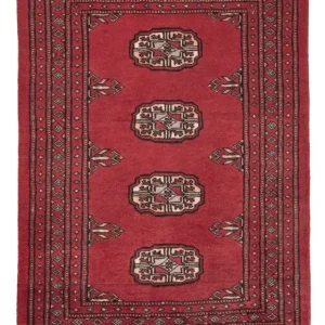 Pakistan teppe - 89 x 63 cm - rød