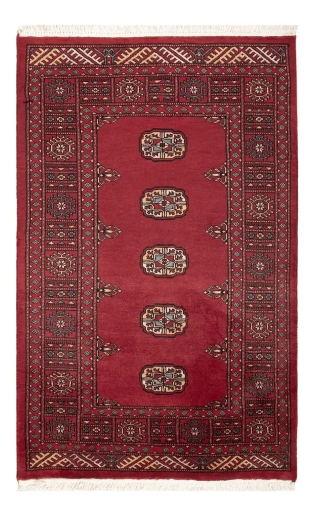 Pakistan teppe - 141 x 93 cm - rød