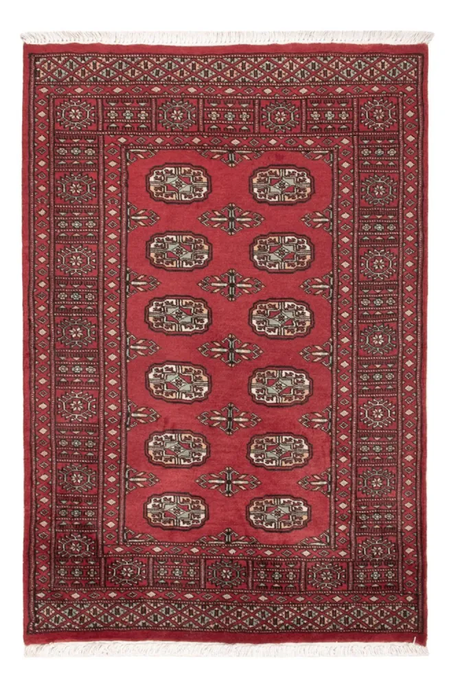 Pakistan teppe - 142 x 93 cm - rød