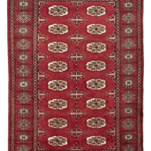 Pakistan teppe - 144 x 91 cm - rød