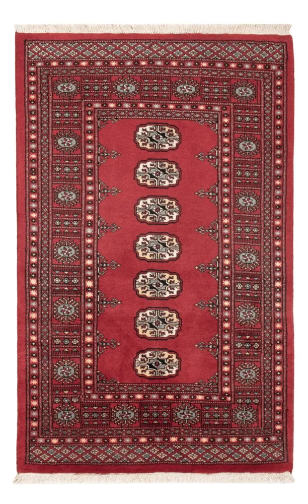 Pakistan teppe - 150 x 93 cm - rød