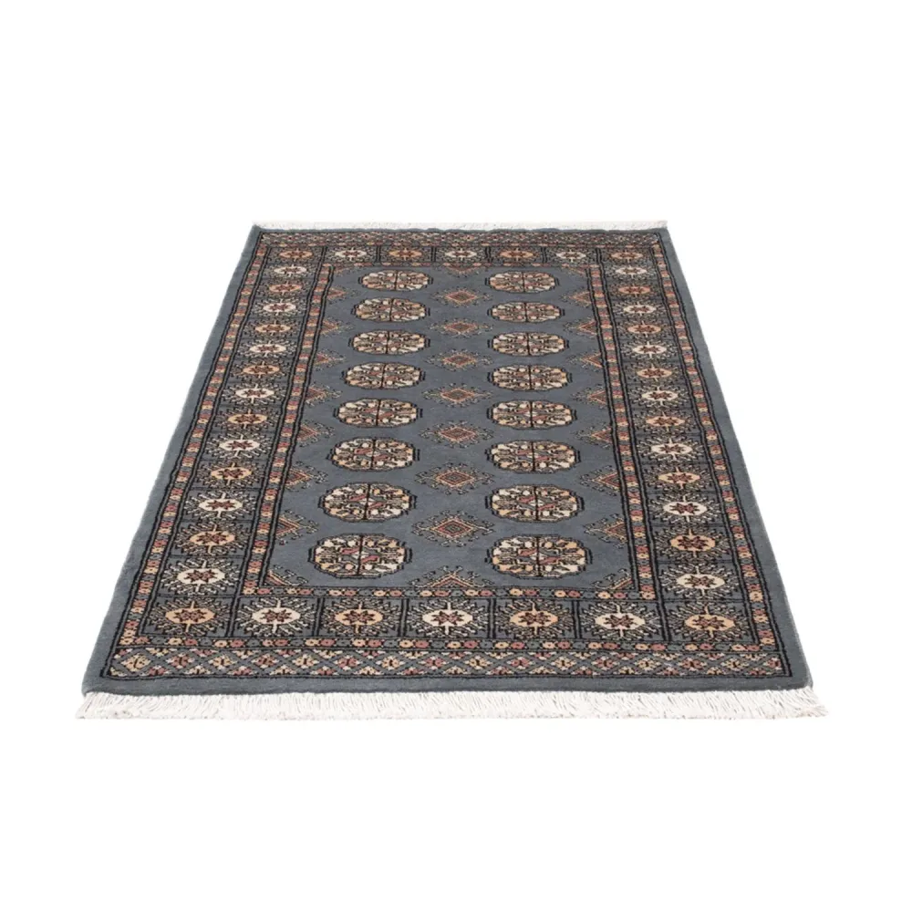 Pakistan teppe - 152 x 93 cm - lyseblå