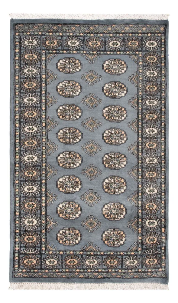 Pakistan teppe - 160 x 96 cm - lyseblå