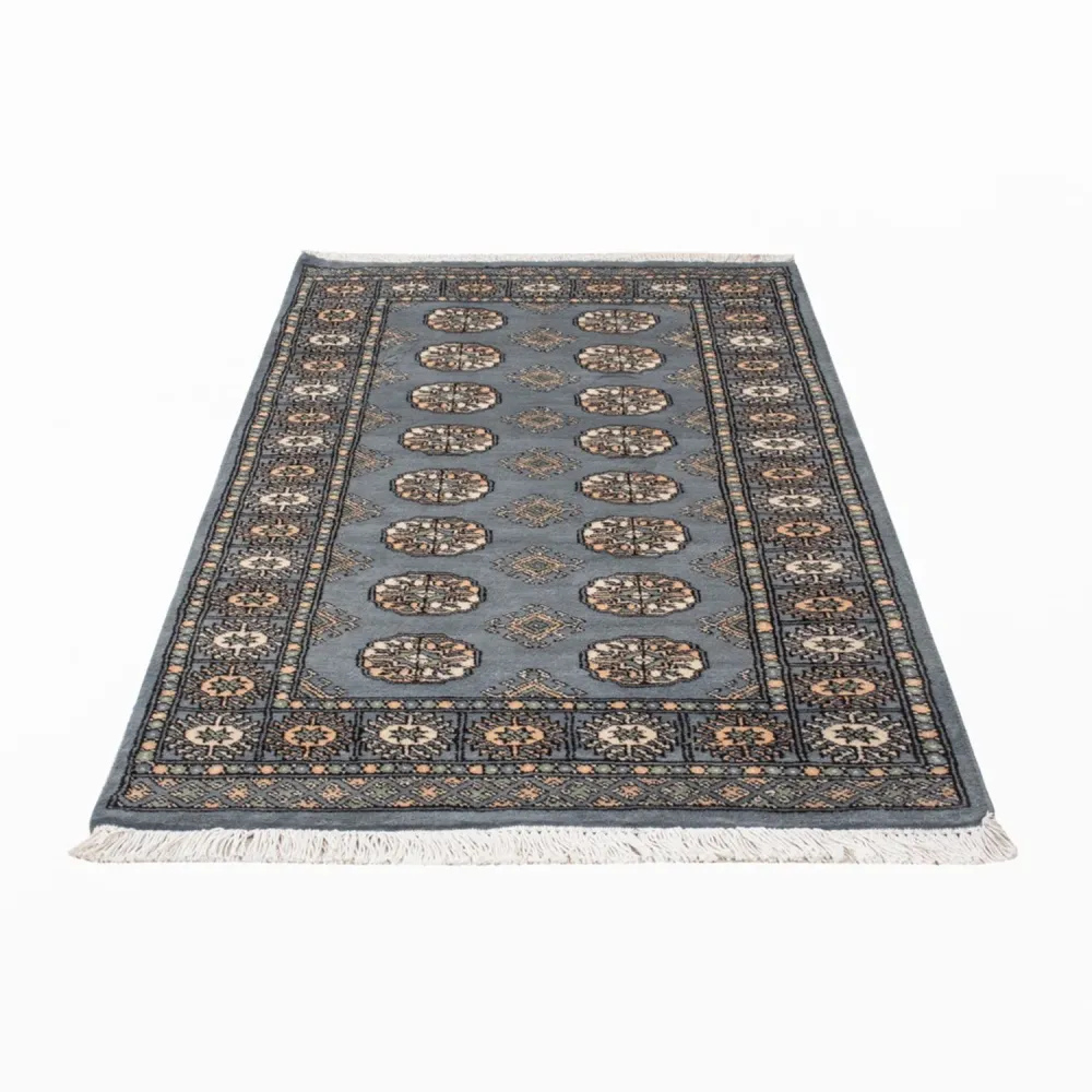 Pakistan teppe - 160 x 96 cm - lyseblå