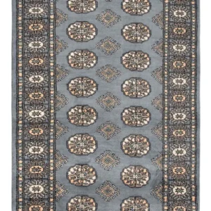 Pakistan teppe - 160 x 96 cm - lyseblå