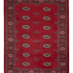 Pakistan teppe - 170 x 128 cm - rød