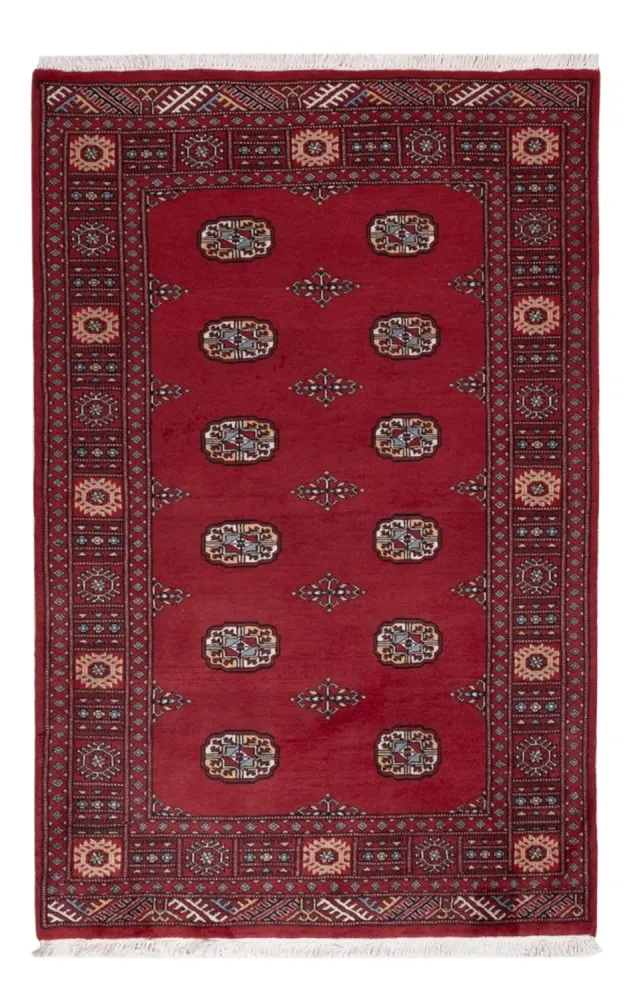 Pakistan teppe - 180 x 119 cm - rød