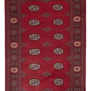 Pakistan teppe - 180 x 119 cm - rød