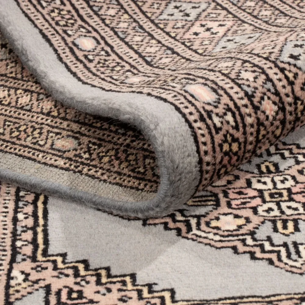 Pakistan teppe - 181 x 124 cm - lyseblå