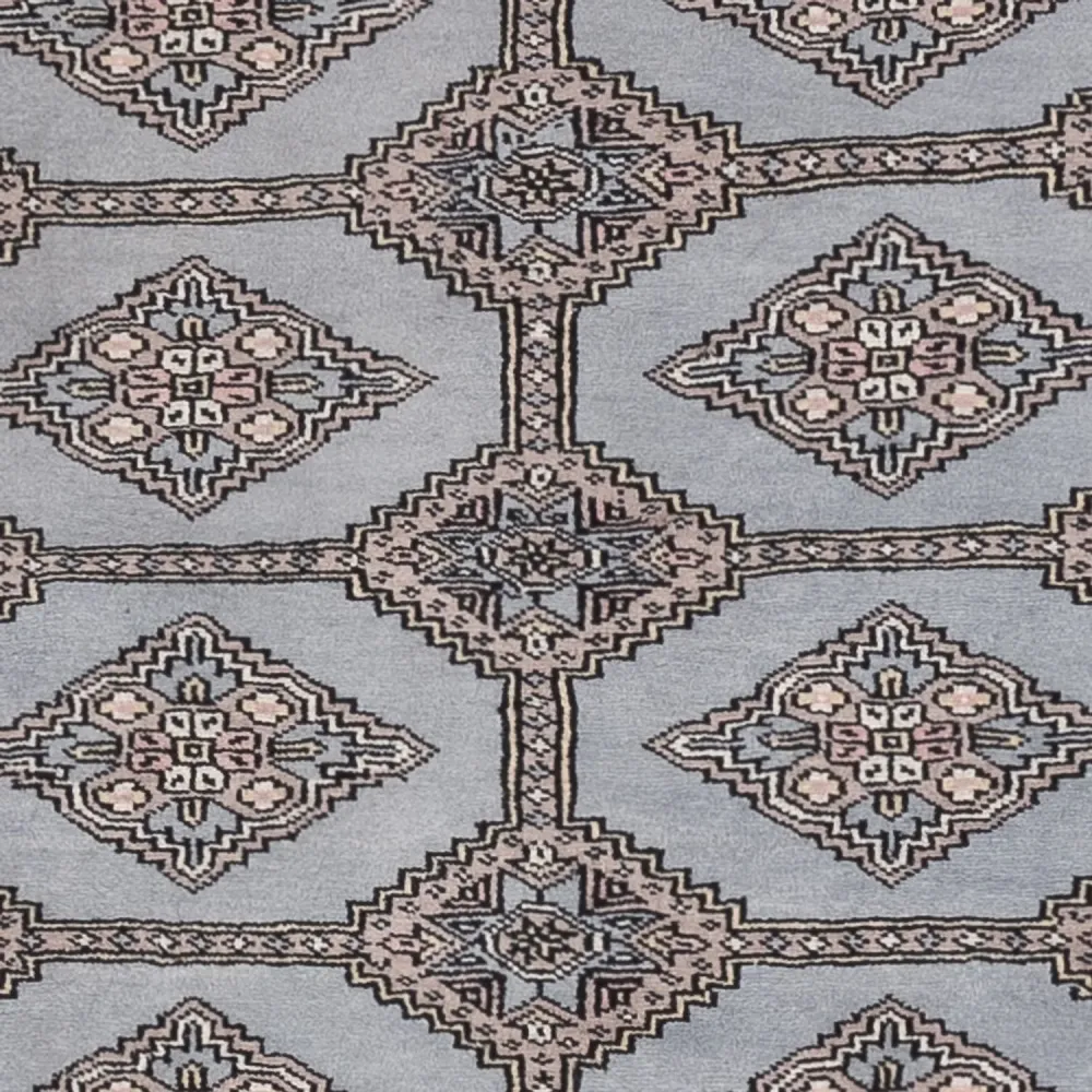 Pakistan teppe - 181 x 124 cm - lyseblå