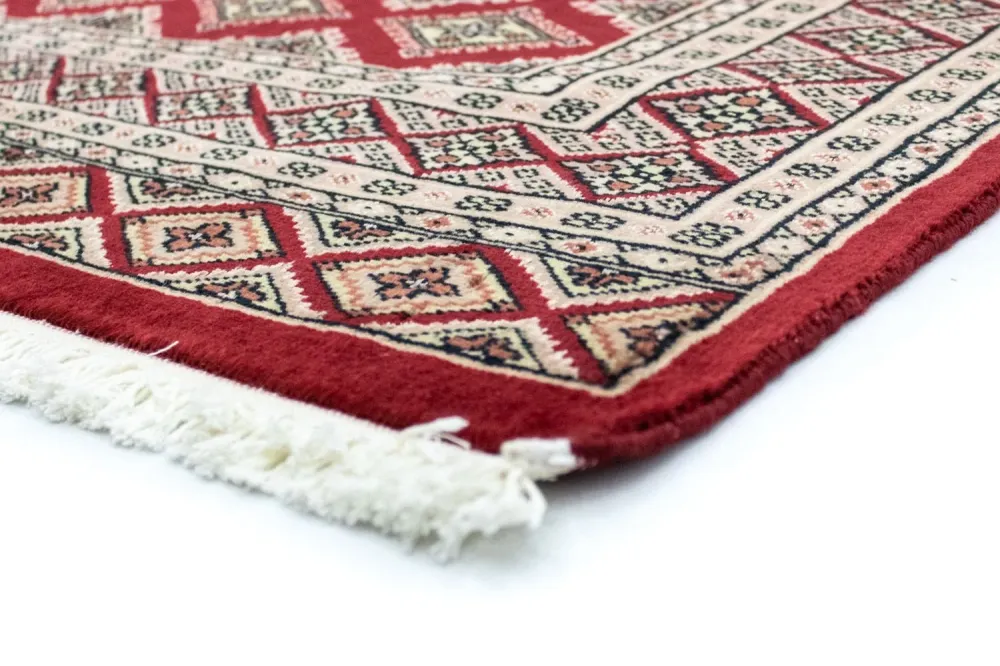 Pakistan teppe - 181 x 126 cm - rød