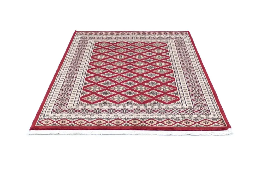 Pakistan teppe - 181 x 126 cm - rød