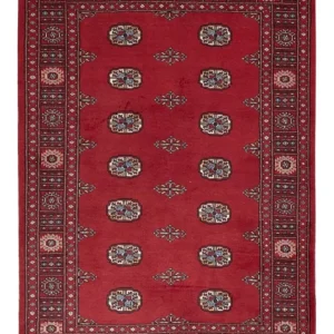 Pakistan teppe - 184 x 126 cm - rød