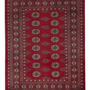 Pakistan teppe - 184 x 134 cm - rød