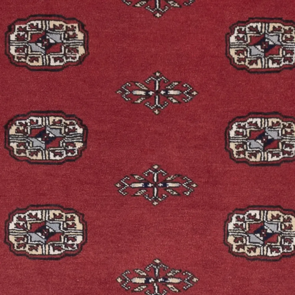 Pakistan teppe - 185 x 126 cm - rød