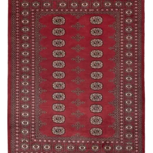 Pakistan teppe - 185 x 138 cm - rød