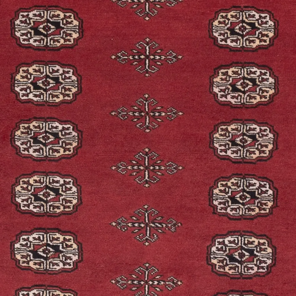 Pakistan teppe - 185 x 138 cm - rød