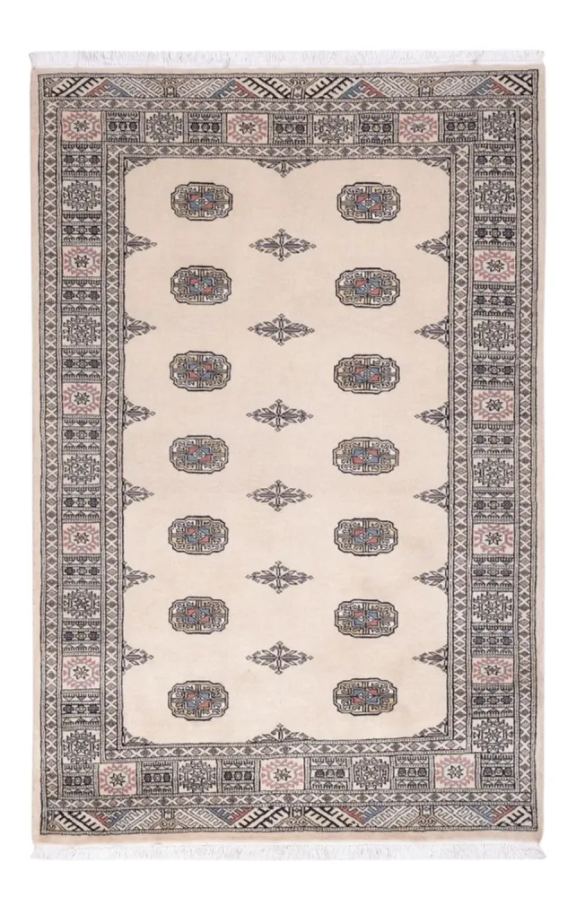 Pakistan teppe - 187 x 124 cm - beige