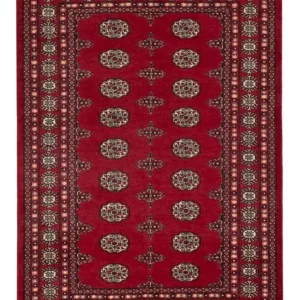 Pakistan teppe - 189 x 126 cm - rød