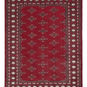Pakistan teppe - 195 x 140 cm - rød