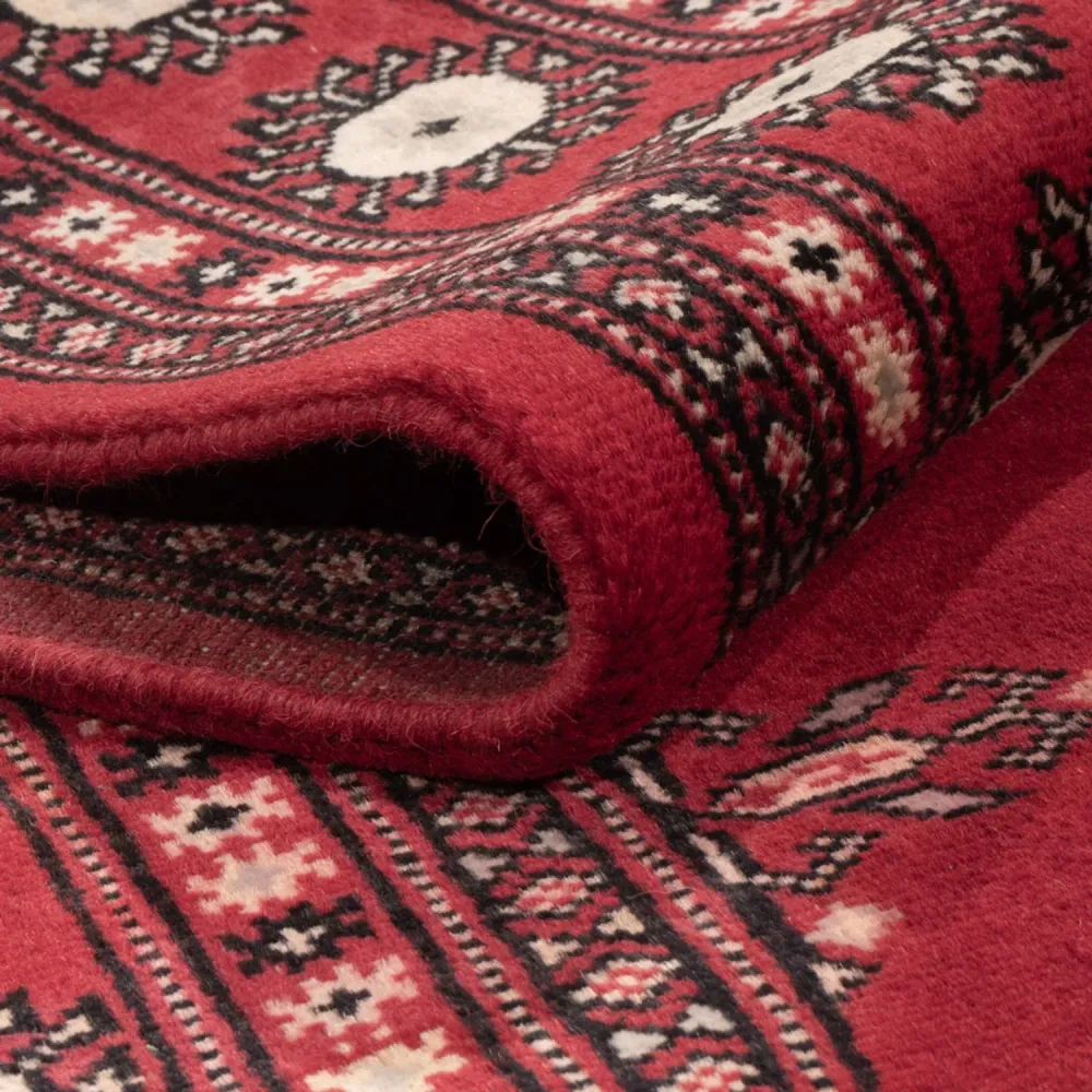 Pakistan teppe - 195 x 140 cm - rød