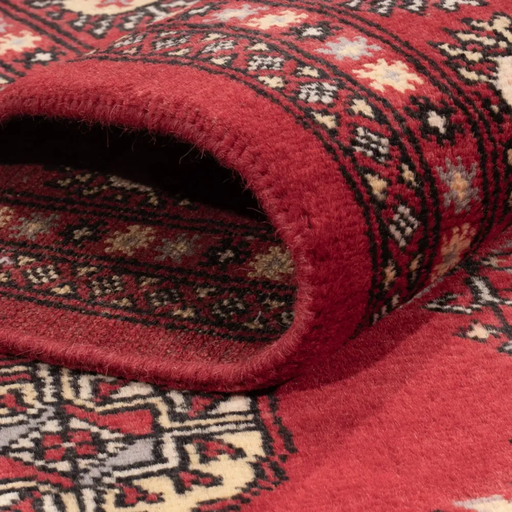 Pakistan teppe - 197 x 139 cm - rød