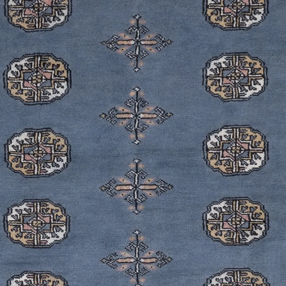 Pakistan teppe - 198 x 140 cm - blå