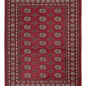 Pakistan teppe - 199 x 140 cm - rød