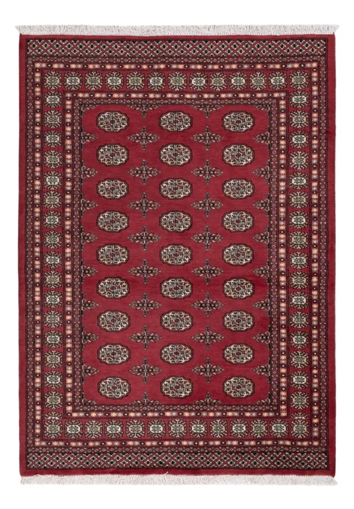 Pakistan teppe - 199 x 140 cm - rød