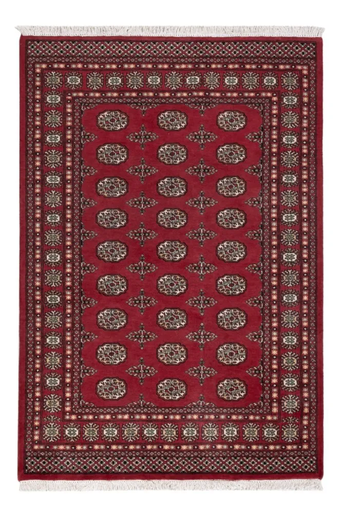 Pakistan teppe - 204 x 139 cm - rød