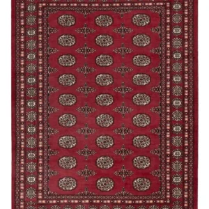 Pakistan teppe - 204 x 141 cm - rød