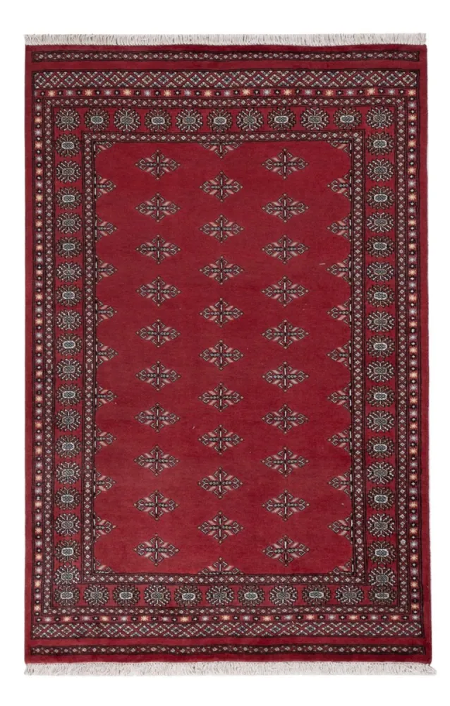 Pakistan teppe - 205 x 138 cm - rød