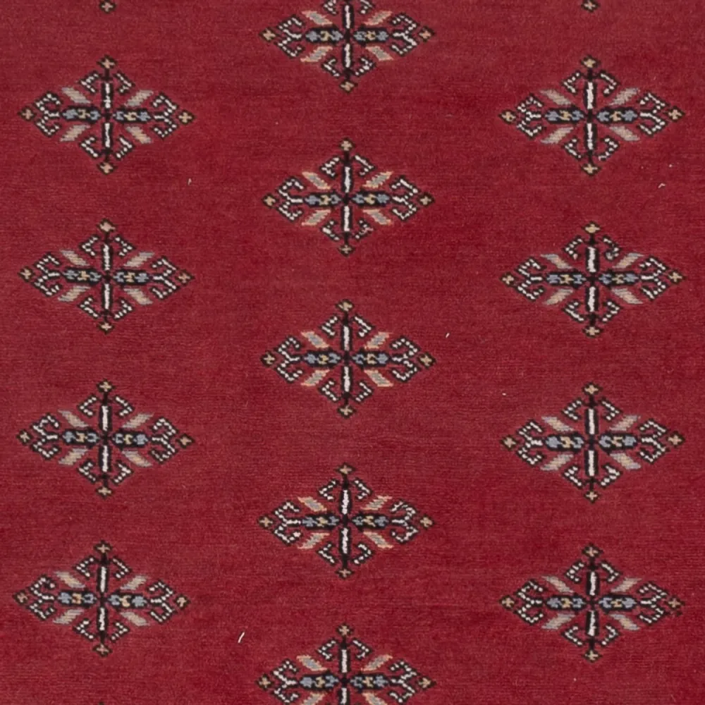 Pakistan teppe - 205 x 138 cm - rød