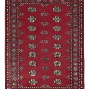 Pakistan teppe - 213 x 139 cm - rød