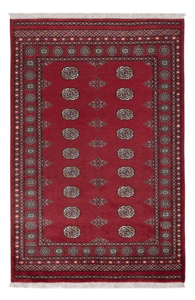 Pakistan teppe - 213 x 139 cm - rød
