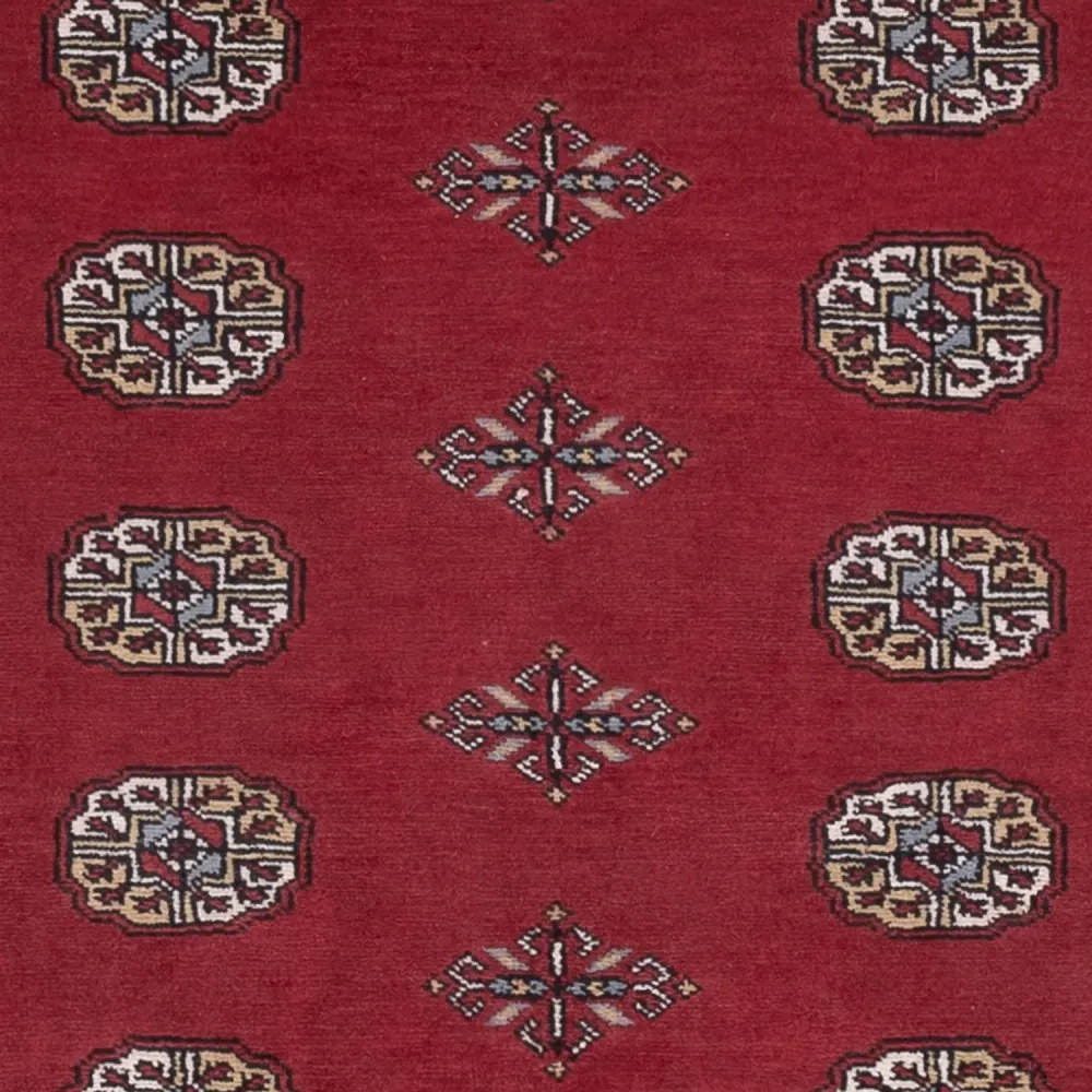 Pakistan teppe - 213 x 139 cm - rød