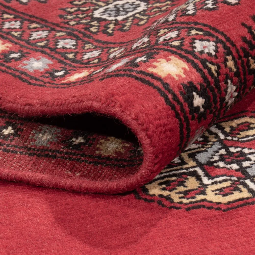 Pakistan teppe - 213 x 139 cm - rød