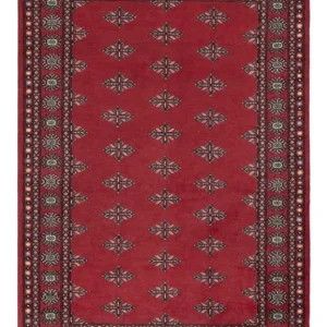 Pakistan teppe - 215 x 137 cm - rød