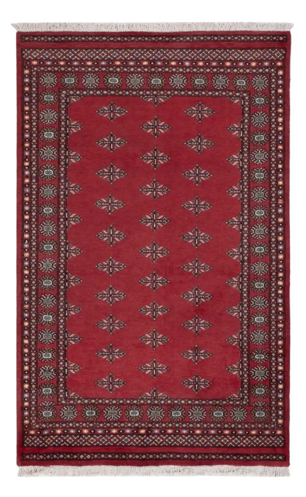 Pakistan teppe - 215 x 137 cm - rød