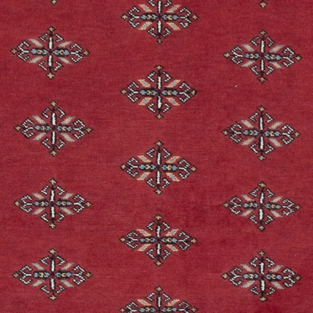 Pakistan teppe - 215 x 137 cm - rød