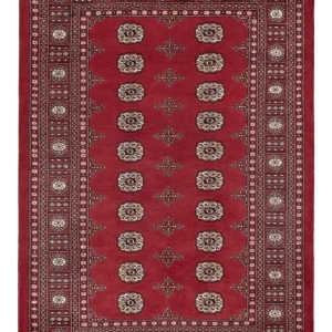 Pakistan teppe - 216 x 139 cm - rød