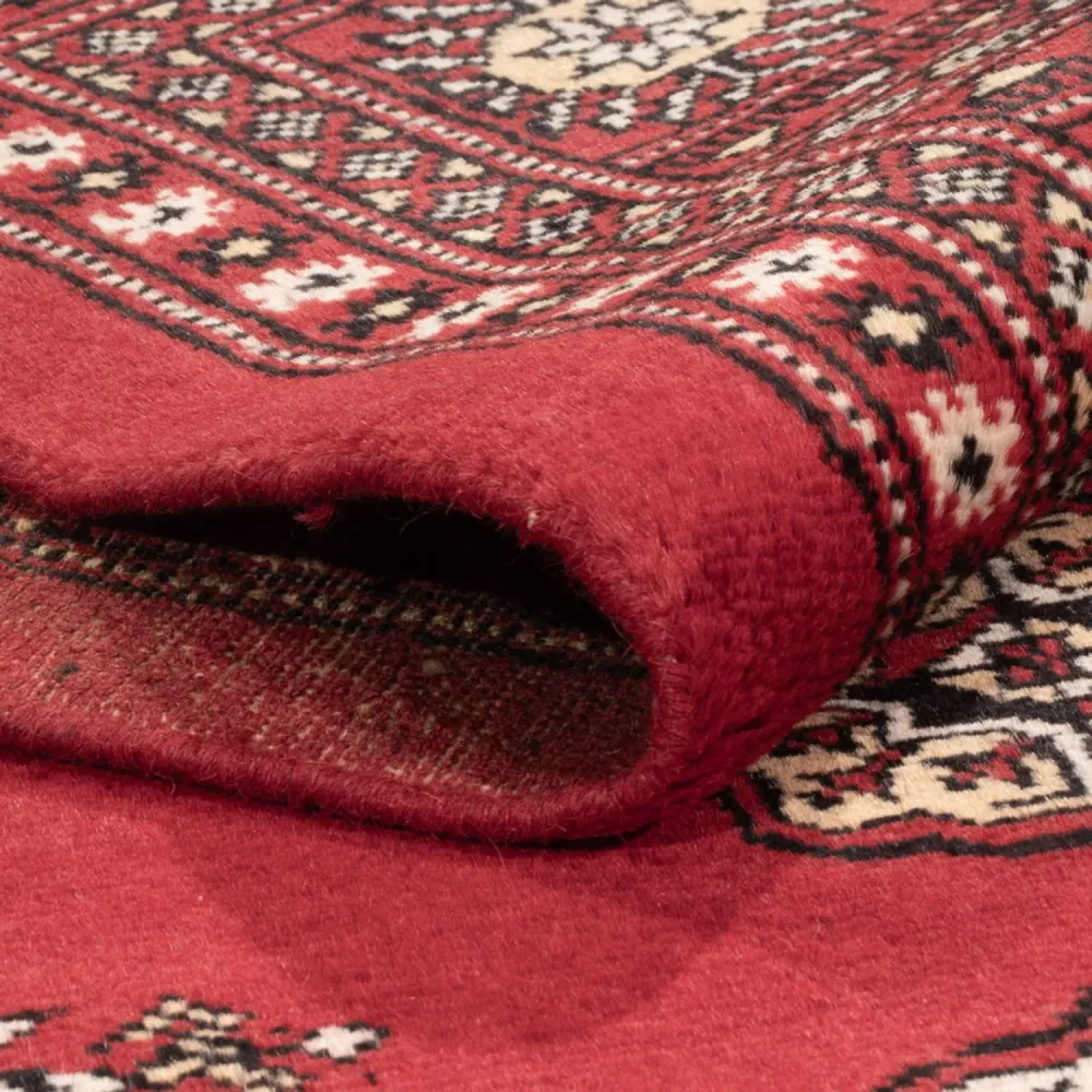 Pakistan teppe - 216 x 139 cm - rød