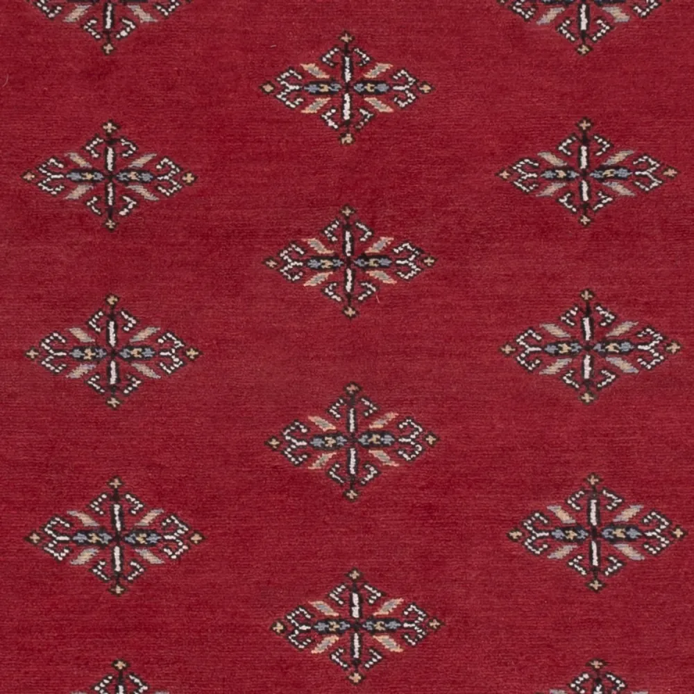 Pakistan teppe - 217 x 139 cm - rød